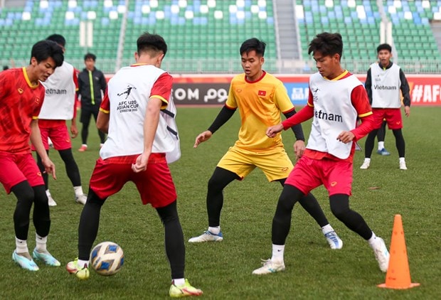 U20 Việt Nam chuẩn bị kỹ thể lực cho trận đấu quyết định với U20 Iran hình ảnh 8 U20 Viet Nam chuan bi ky the luc cho tran dau quyet dinh voi U20 Iran hinh anh 8