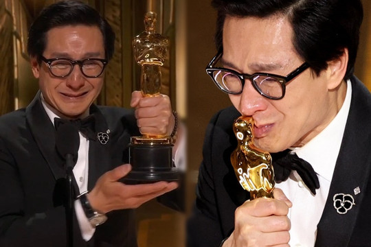 Diễn viên gốc Việt Quan Kế Huy đoạt giải Oscar, lập hàng loạt kỷ lục của điện ảnh thế giới